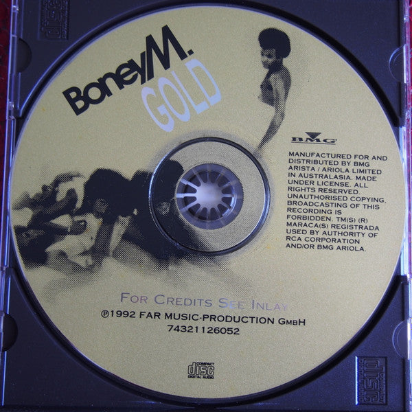 Boney M. : Gold - 20 Super Hits (CD, Comp, RP)