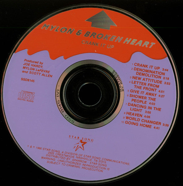 Mylon & Broken Heart : Crank It Up (CD, Album)