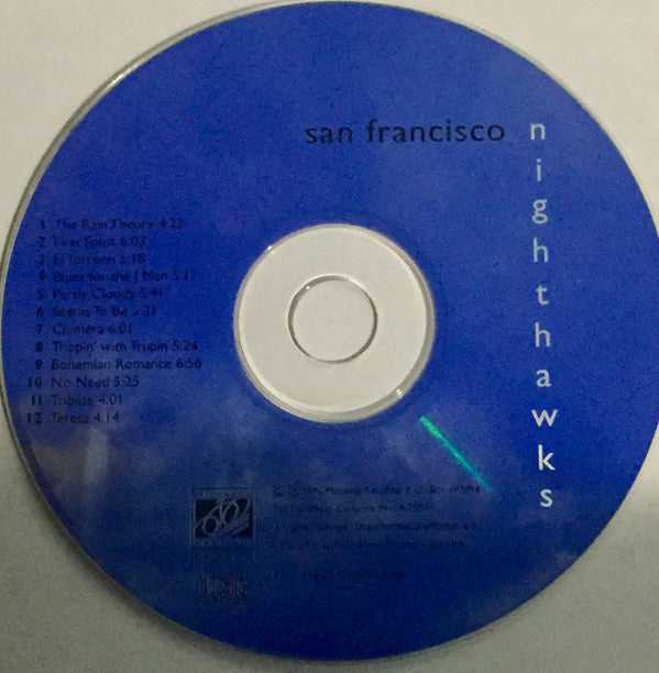 The San Francisco Nighthawks Featuring Eddie Marshall (2) : The San Francisco Nighthawks Featuring Eddie Marshall (CD, Album)