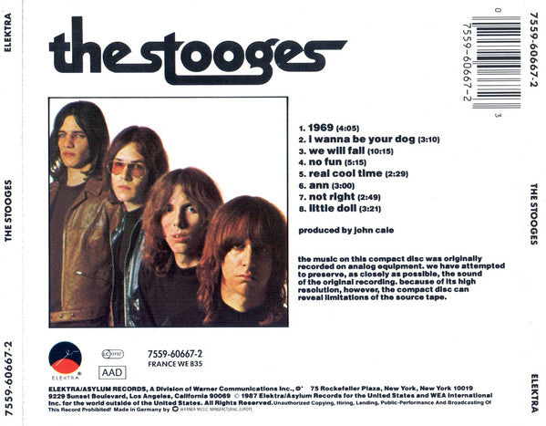 The Stooges : The Stooges (CD, Album, RE)