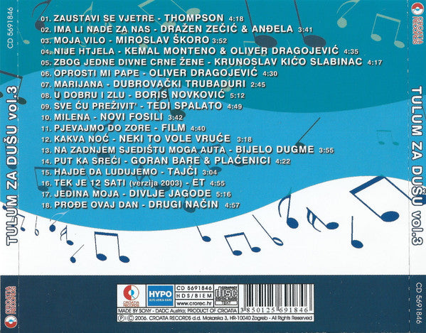 Various : Tulum Za Dušu Vol.3 (CD, Comp)