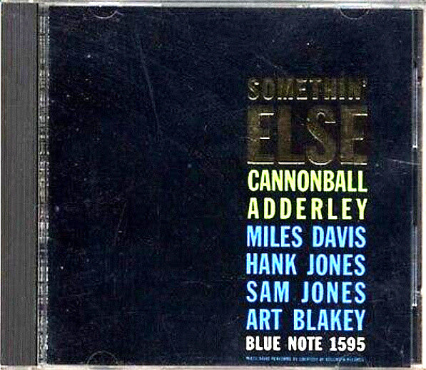Cannonball Adderley : Somethin' Else (CD, Album, RE, S/Edition, 24k)