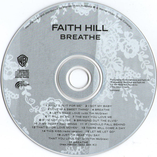 Faith Hill : Breathe (CD, Album, RE)