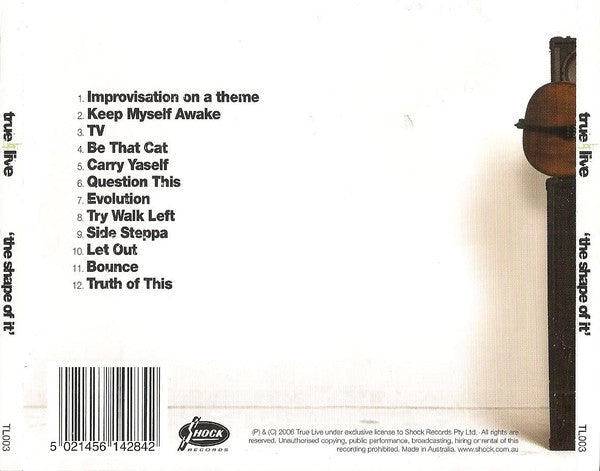 True Live : The Shape Of It (CD, Album)