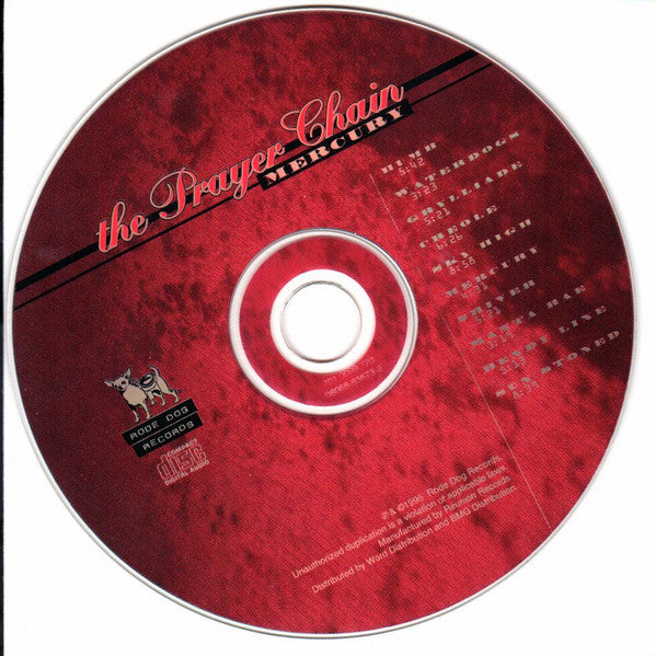 The Prayer Chain : Mercury (CD, Album)