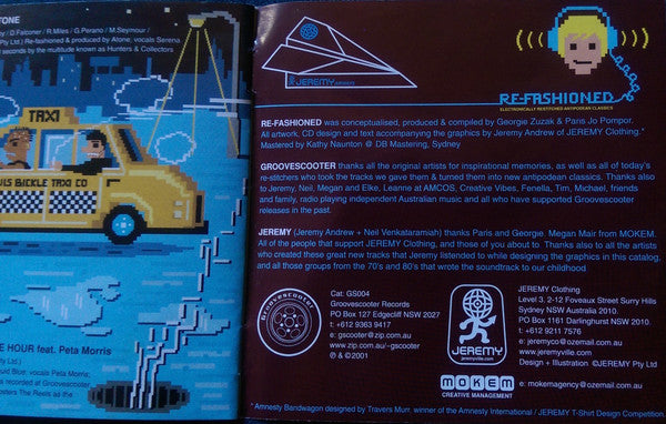 Various : Re-Fashioned (Electronically Restitched Antipodean Classics) (CD, Comp)