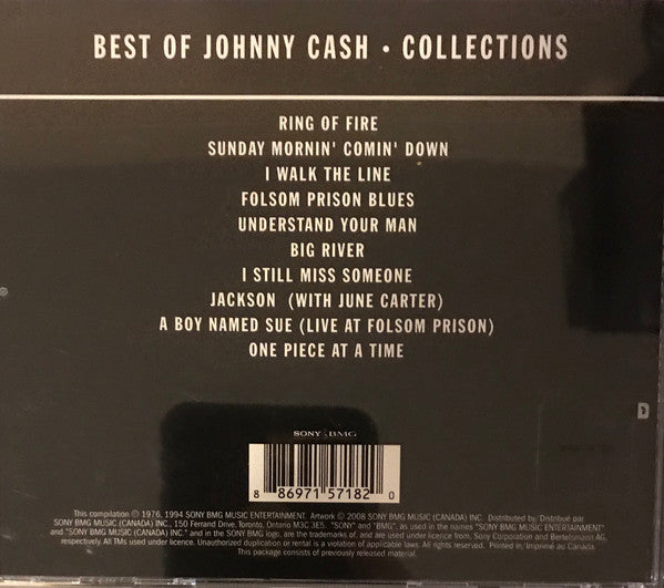 Johnny Cash : Best Of Johnny Cash - Collections (CD, Comp)