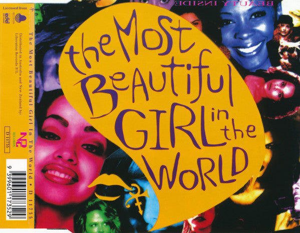 The Artist (Formerly Known As Prince) : The Most Beautiful Girl In The World (CD, Single)