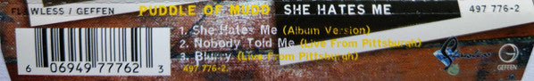 Puddle Of Mudd : She Hates Me (CD, Single)