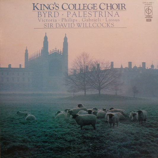 The King's College Choir Of Cambridge / William Byrd / Giovanni Pierluigi da Palestrina / Tomás Luis De Victoria / Peter Philips / Giovanni Gabrieli / Roland de Lassus / David Willcocks : Music Of Byrd And His Contemporaries (LP)