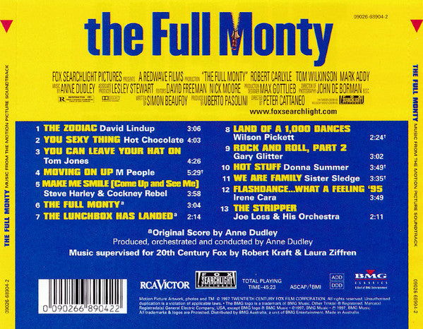 Various : The Full Monty (Music From The Motion Picture Soundtrack) (CD, Comp)