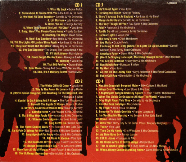 Various : Hits Of The War Years (4xCD, Comp + Box)