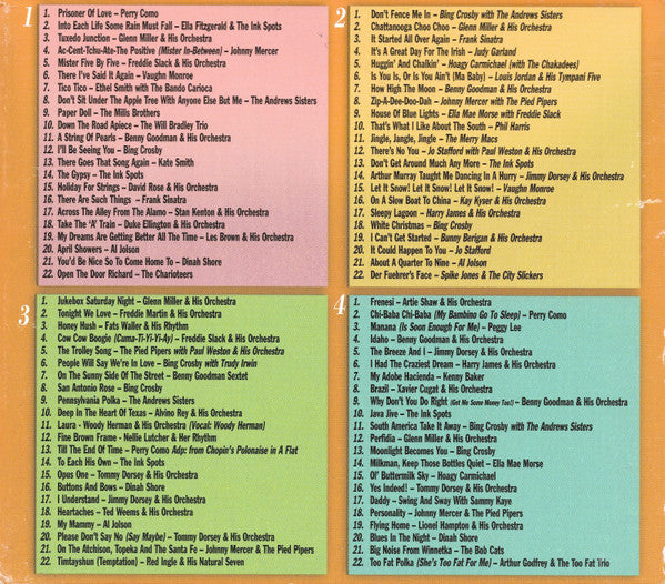 Various : The Fabulous Forties: Volume One (4xCD, Comp)