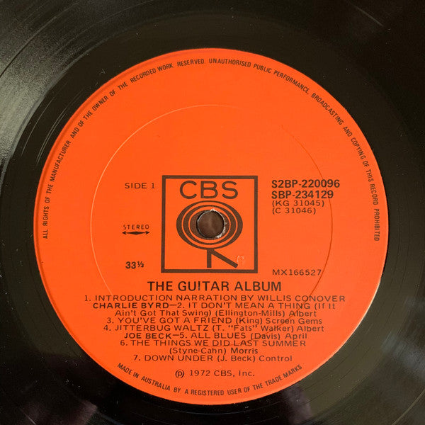 Various : The Guitar Album (2xLP, Album, Gat)