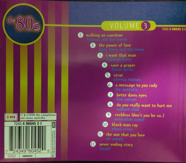 Various : The 80s: Volume 3 (CD, Comp)
