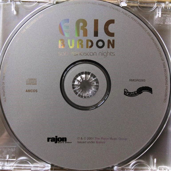 Eric Burdon : San Franciscan Nights (CD, Album, RE)