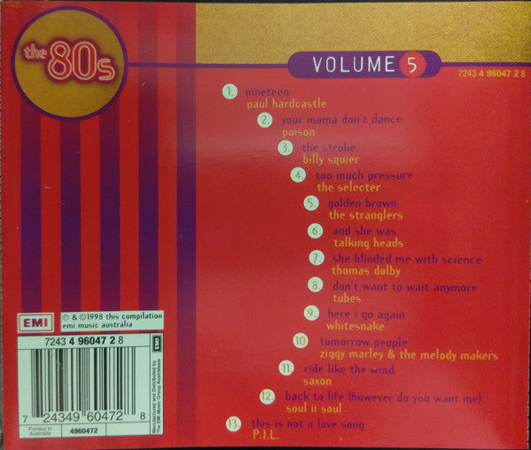 Various : The 80s: Volume 5 (CD, Comp)