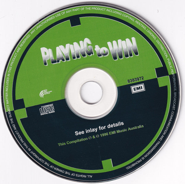 Various : Playing To Win (CD, Comp)