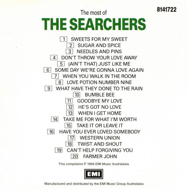 The Searchers : The Most Of The Searchers (CD, Comp)