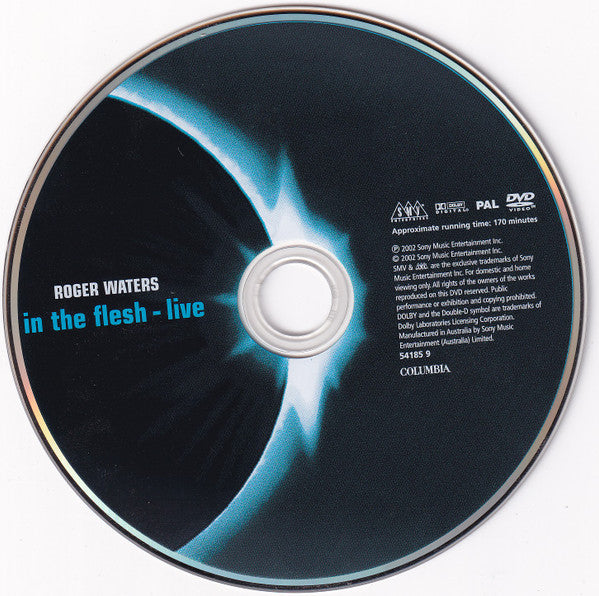 Roger Waters : In The Flesh - Live (DVD-V, Multichannel, PAL)