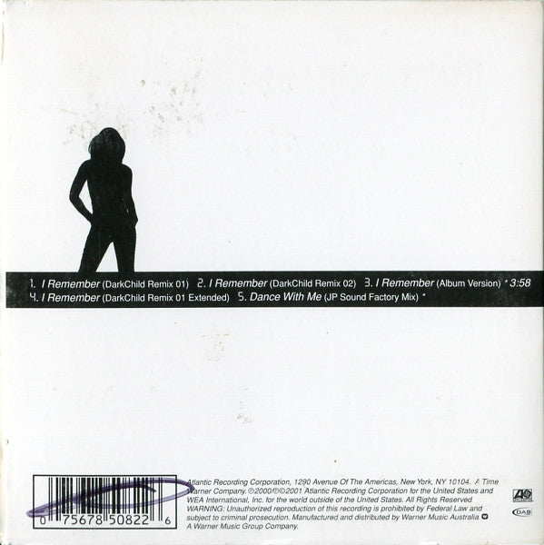 Debelah Morgan : I Remember (CD, Single)