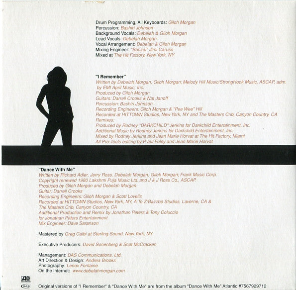 Debelah Morgan : I Remember (CD, Single)
