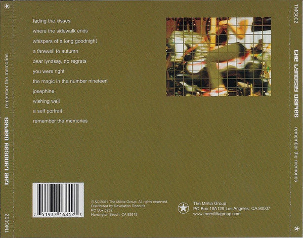 The Lyndsay Diaries : Remember The Memories (CD, Album)