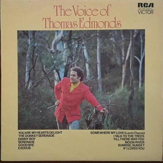Thomas Edmonds : The Voice Of Thomas Edmonds (LP, RE)