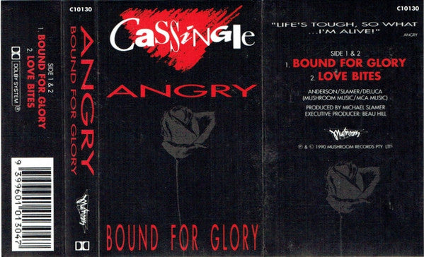 Angry Anderson : Bound For Glory (Cass, Single)