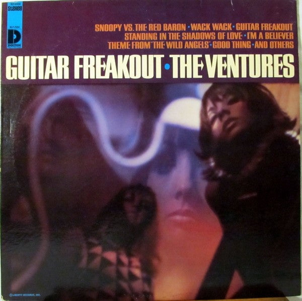 The Ventures : Guitar Freakout (LP, Album, Ind)
