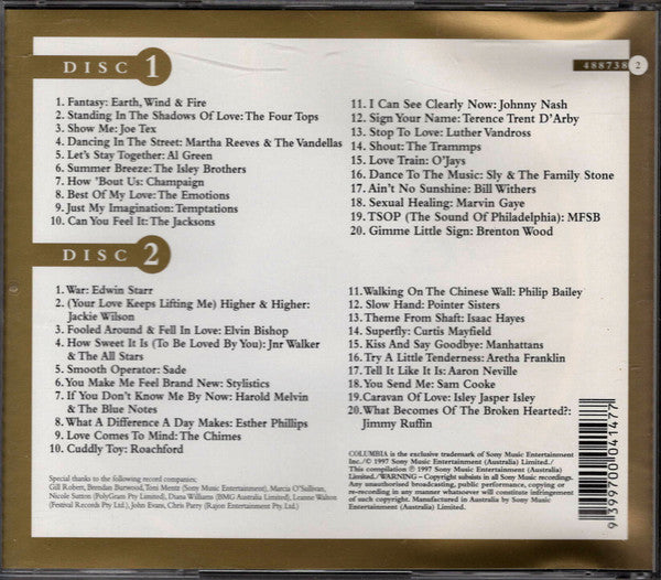 Various : Best Of Rhythm & Soul (2xCD, Comp)