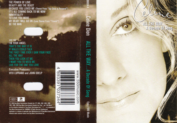 Céline Dion : All The Way... A Decade Of Song (Cass, Comp)