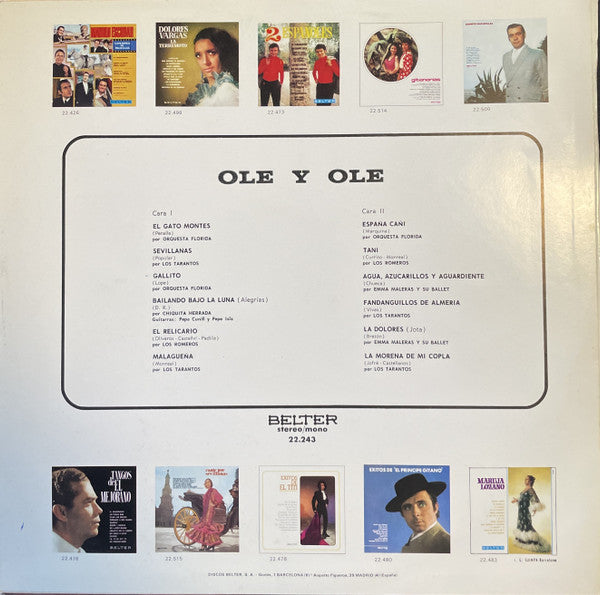 Various : Ole Y Olé (LP, Comp)