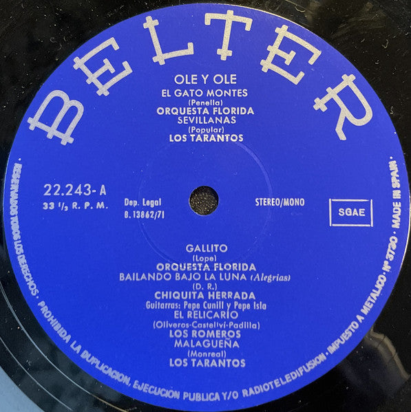 Various : Ole Y Olé (LP, Comp)