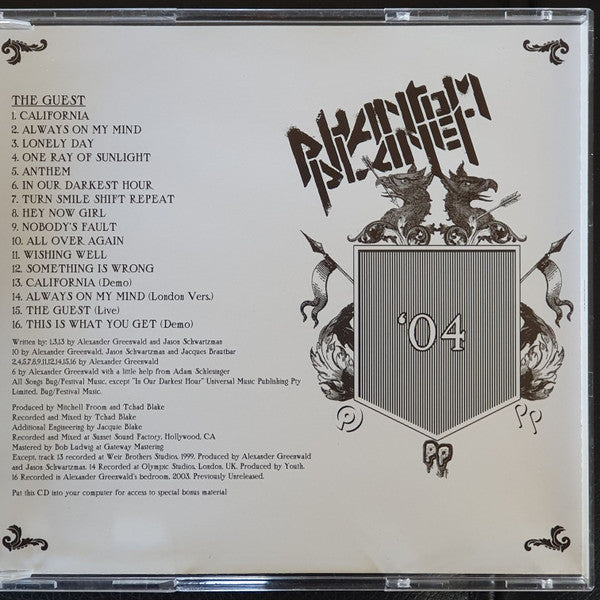 Phantom Planet : Phantom Planet / The Guest (2xCD, Album, Comp, Enh)