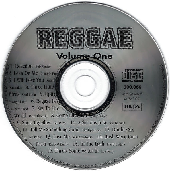 Various : Reggae Greats (Volume One) (CD, Comp)