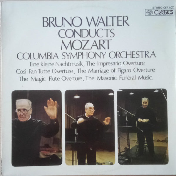 Mozart*, Bruno Walter, Columbia Symphony Orchestra : Bruno Walter Conducts Mozart (LP, Album)