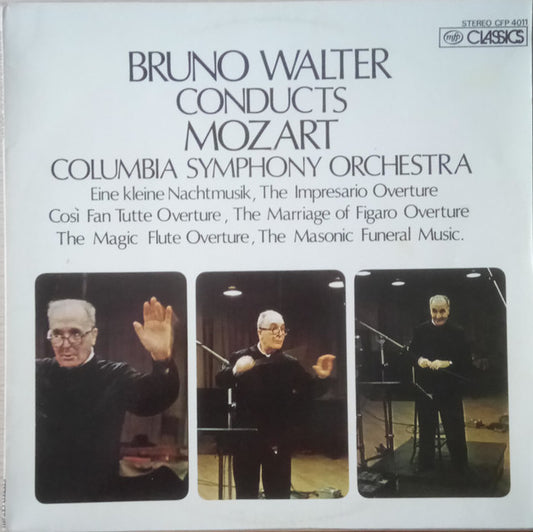 Mozart*, Bruno Walter, Columbia Symphony Orchestra : Bruno Walter Conducts Mozart (LP, Album)