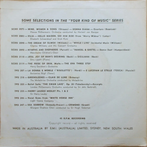 Marion Anderson* : Softly Awakes My Heart / Love Come To My Aid "Samson And Delilah" (7")