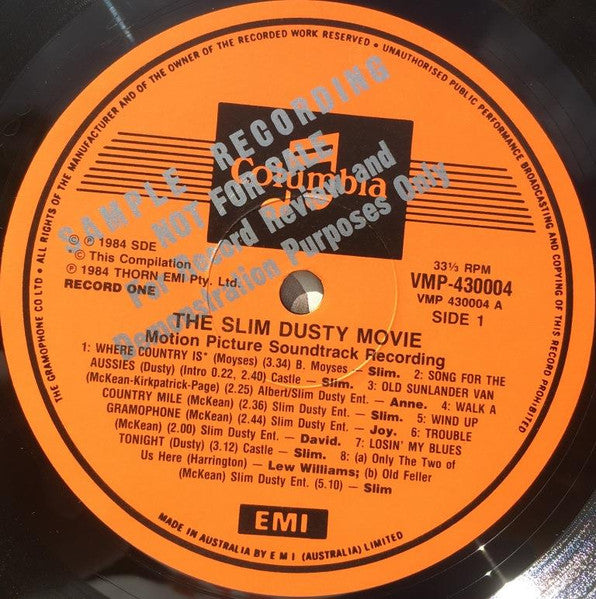 Slim Dusty : The Slim Dusty Movie (Original Motion Picture Soundtrack) (2xLP, Comp)