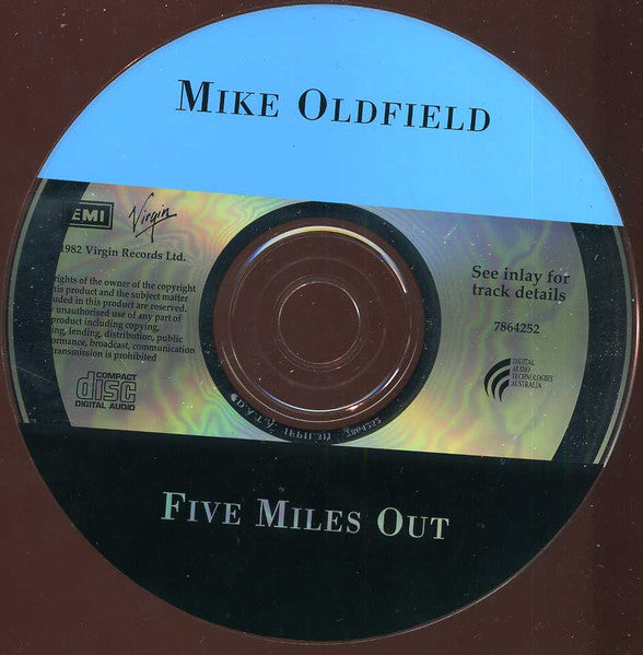 Mike Oldfield : Five Miles Out (CD, Album, RE)