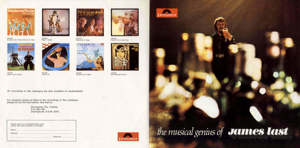 James Last : The Musical Genius Of James Last (LP, Comp)