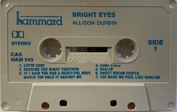 Allison Durbin : Bright Eyes (Cass, Album)