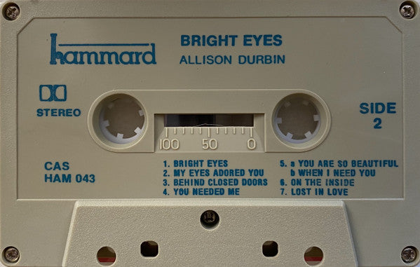 Allison Durbin : Bright Eyes (Cass, Album)