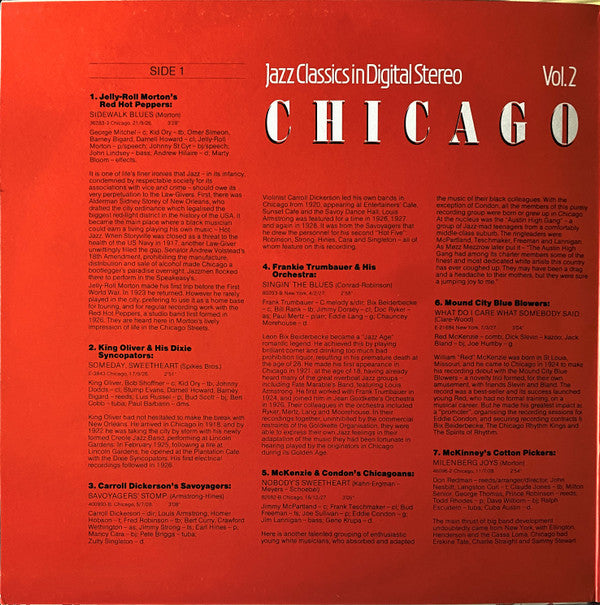 Various : Chicago (LP, Comp, RM, Gat)
