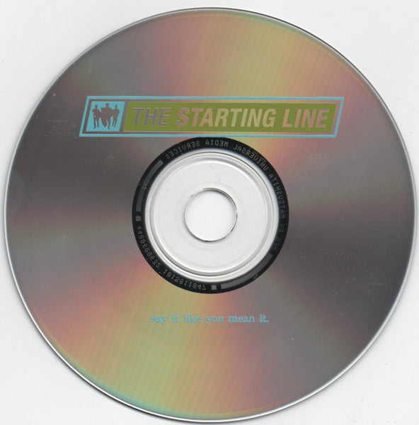 The Starting Line : Say It Like You Mean It (CD, Album)