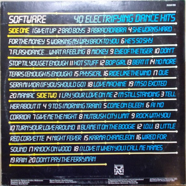 Software (7) : Wired Up (LP, Mixed)