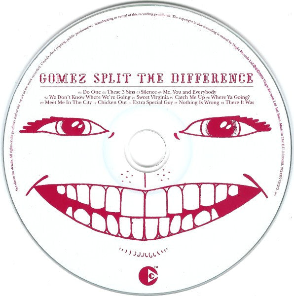 Gomez : Split The Difference (CD, Album, Copy Prot.)