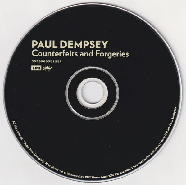Paul Dempsey (2) : Counterfeits And Forgeries (CD, Ltd)