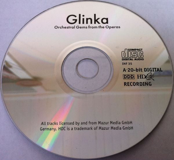 Glinka* : Orchestral Gems From The Operas (CD)